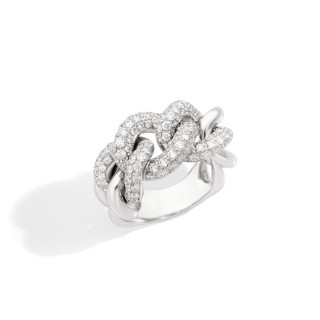 Weißgold, Ringe, Pomellato Catene Ring, Ref: PAC3011O2WHRDB000