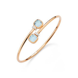 Roségold, Armschmuck, Pomellato Nudo Mini Armreif, Ref: PBC5020O6WHRDB0YY