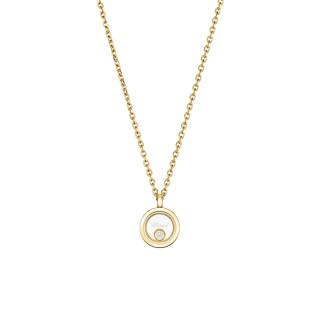 Gelbgold, Halsschmuck, Chopard Happy Diamonds Icons Halskette, Ref: 81A191-0001