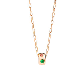 Roségold, Halsschmuck, Pomellato Iconica Halskette mit Anhänger, Ref: PCB9010O7000000VA