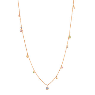 Roségold, Halsschmuck, Capolavoro Collier Prosecco , Ref: CO9SMC00675.RAINBOW