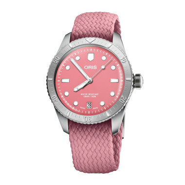 Automatik, ORIS Divers Sixty‑Five 'Cotton Candy'