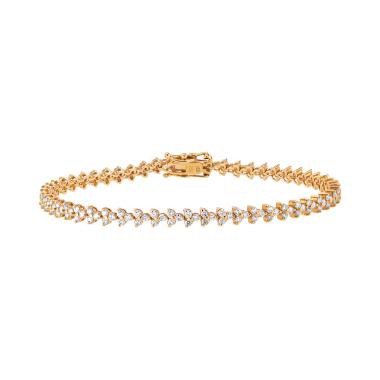 Armschmuck, Gelbgold, Hans D. Krieger Armband