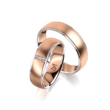Ringe, Weißgold, Meister Trauringe Classics