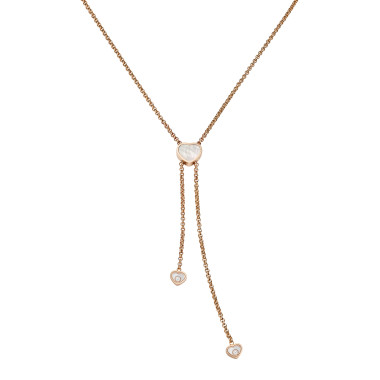 Halsschmuck, Roségold, Chopard Happy Hearts Halskette
