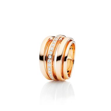 Ringe, Roségold, Capolavoro Ring La Donna