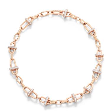 Halsschmuck, Roségold, Pomellato Iconica Halskette