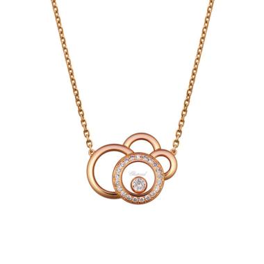 Halsschmuck, Roségold, Chopard Happy Dreams Collier