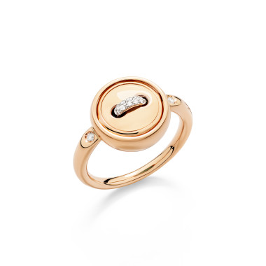         Roségold, Ringe, Pomellato Pom Pom Dot wendbarer Ring