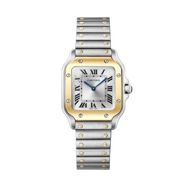 Damenuhr, Quarzwerk, Cartier Santos de Cartier
