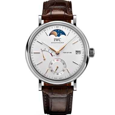 Herrenuhr, Handaufzug, IWC PORTOFINO HAND-WOUND MOON PHASE