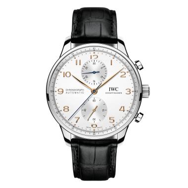 Herrenuhr, Automatik, IWC PORTUGIESER CHRONOGRAPH