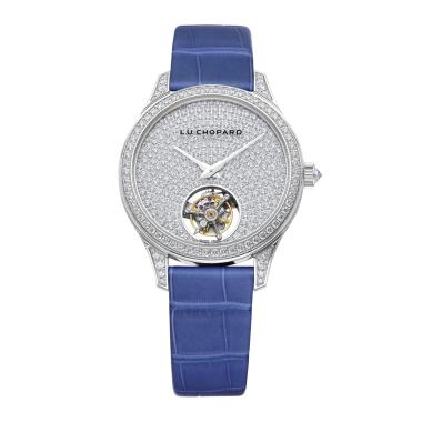 Damenuhr, Automatik, Chopard L.U.C Flying T Twin Ladies