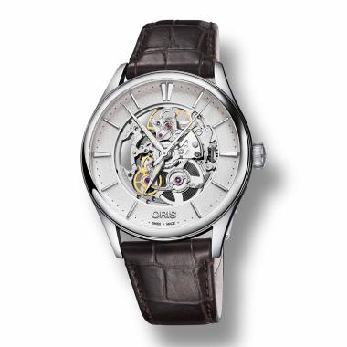Herrenuhr, Automatik, ORIS Artelier Skeleton