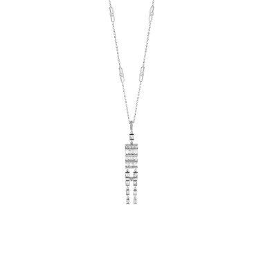         Weißgold, Halsschmuck, Hans D. Krieger Anhänger mit Kette