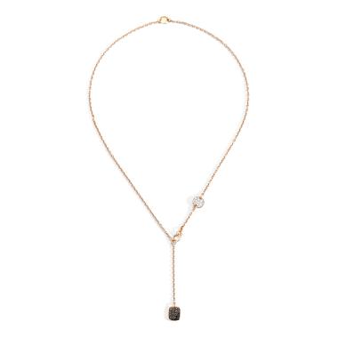 Halsschmuck, Roségold, Pomellato Sabbia Lariat Halskette