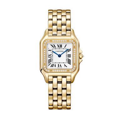 Damenuhr, Quarzwerk, Cartier Panthère de Cartier