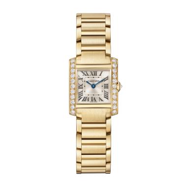 Damenuhr, Quarzwerk, Cartier Tank Française
