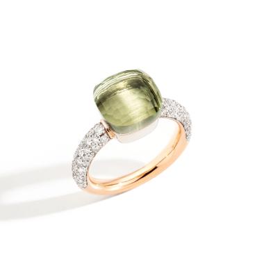 Ringe, Weißgold, Pomellato Nudo Ring Classic