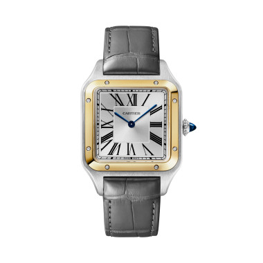         Damenuhr, Quarzwerk, Cartier Santos-Dumont