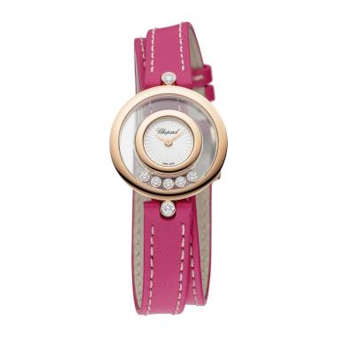 Damenuhr, Quarzwerk, Chopard Happy Diamonds Icons