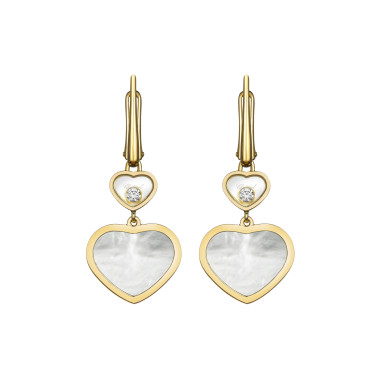         Gelbgold, Ohrringe, Chopard Happy Hearts Ohrhänger