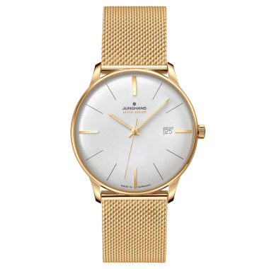         Damen- und Herrenuhr, Solar, Junghans Meister MEGA Solar