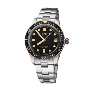        Damen- und Herrenuhr, Automatik, ORIS Divers Sixty-Five