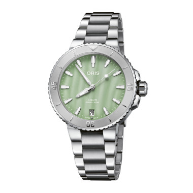         Damen- und Herrenuhr, Automatik, ORIS Aquis Date