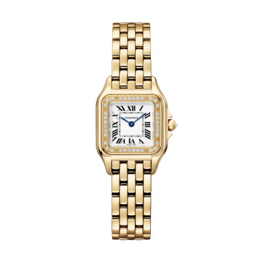 Damenuhr, Quarzwerk, Cartier Panthère de Cartier SM