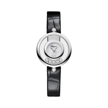 Damenuhr, Quarzwerk, Chopard Happy Diamonds Icons