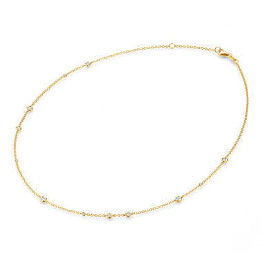         Gelbgold, Halsschmuck, Clioro Collier