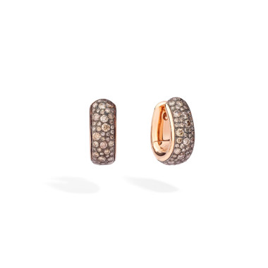         Roségold, Ohrringe, Pomellato Iconica Creolen