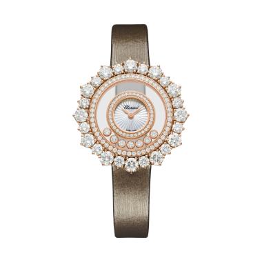 Unisex, Quarzwerk, Chopard Happy Diamonds Joaillerie