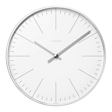 Wanduhr, Quarzwerk, Junghans max bill Wanduhr 30cm