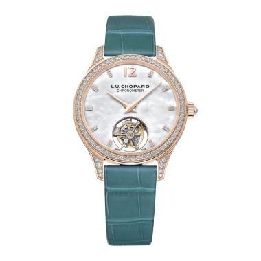 Damenuhr, Automatik, Chopard L.U.C Flying T Twin Ladies