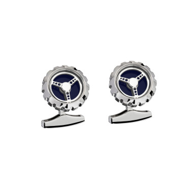         Edelstahl, Accessoires/Sonstiges, Chopard Classic Racing Manschettenknöpfe 