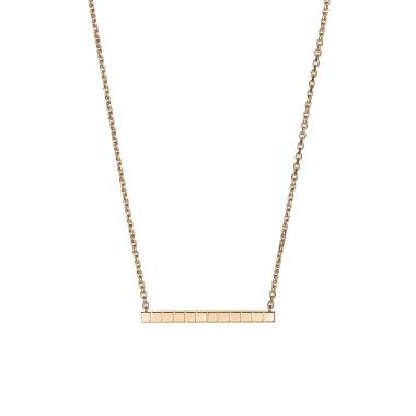 Halsschmuck, Roségold, Chopard Ice Cube Halskette