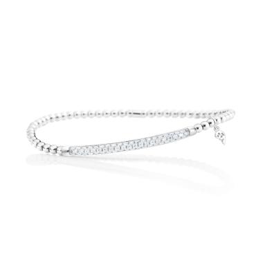 Armschmuck, Weißgold, Capolavoro Armband Flessibile