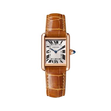 Damenuhr, Handaufzug, Cartier Tank Louis Cartier