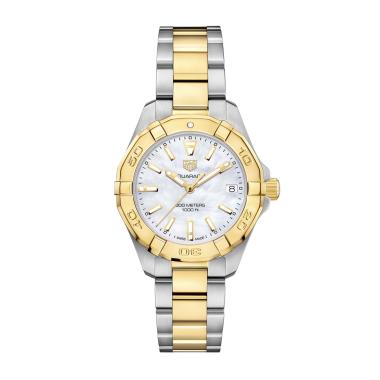 Damenuhr, Quarzwerk, TAG Heuer TAG HEUER AQUARACER DATE