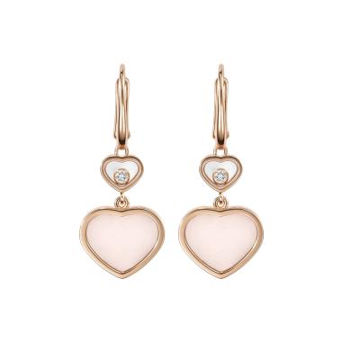 Ohrringe, Roségold, Chopard Happy Hearts Ohrringe