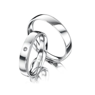 Ringe, Weißgold, Meister Trauringe Phantastics