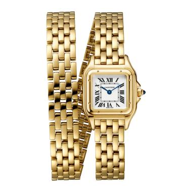 Damenuhr, Quarzwerk, Cartier Panthère de Cartier