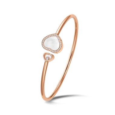 Armschmuck, Roségold, Chopard Happy Hearts Armreif