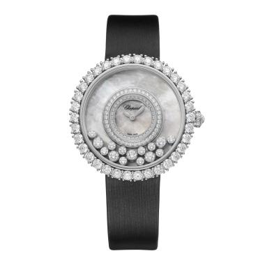 Unisex, Quarzwerk, Chopard Happy Diamonds Joaillerie