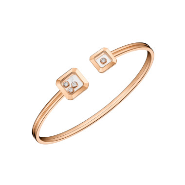         Roségold, Armschmuck, Chopard Happy Diamonds Icons Armreif