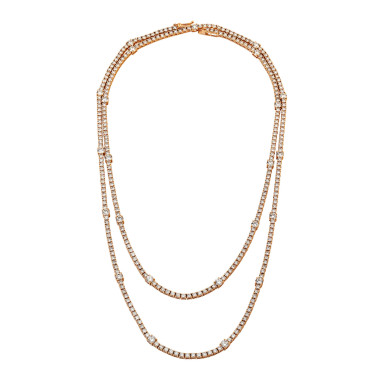         Rotgold, Halsschmuck, Hans D. Krieger Collier