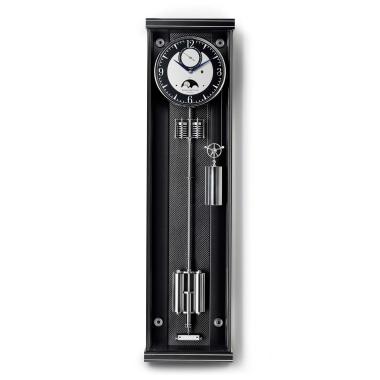 Wanduhr, Handaufzug, Erwin Sattler OPUS METALLICA 100