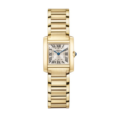 Damenuhr, Quarzwerk, Cartier Tank Française